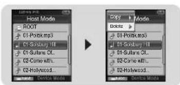 Host Mode ROOT 01-PoR.mp3 01-Solbury 111 01-Sulane Cl.. 02-Came with.. 02-Hollywood.. Delete Mode Copy Mode Delete 01-PoR.mp3 01-Solbury 111 01-Sulane Cl.. 02-Came with.. 02-Hollywood.. Delete Mode