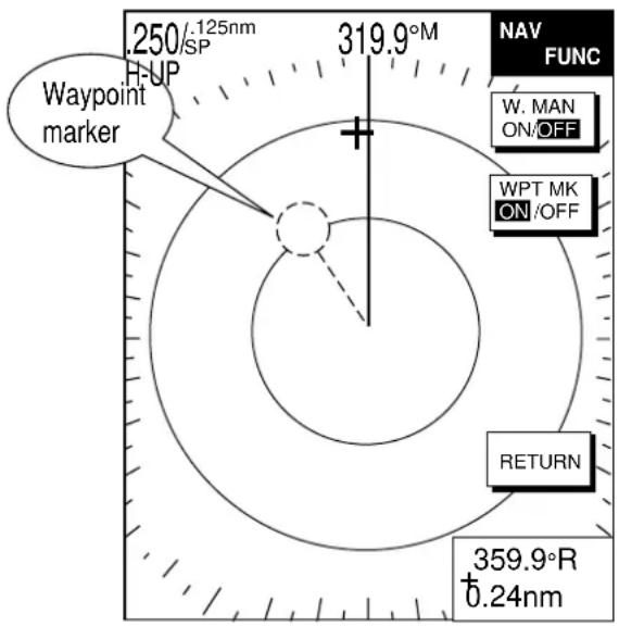 FURUNO 1742C - Waypoint Marker - 1