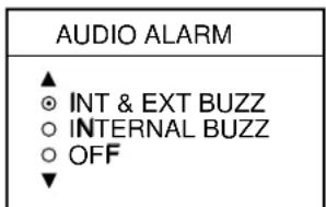 FURUNO 1742C - Audio alarm on/off - 1