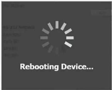 Rebooting Device...
