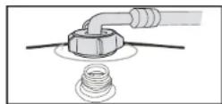 OMEGA OWM75W - ■ Install inlet pipe - 1