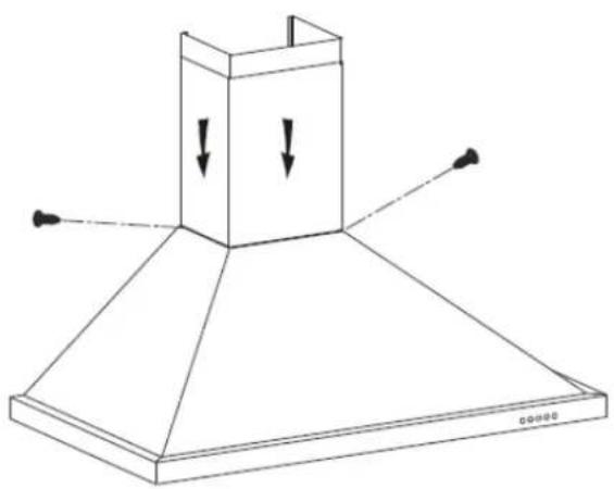 Bellini BRA903CPX-F - Hints for exhaust duct installation - 6