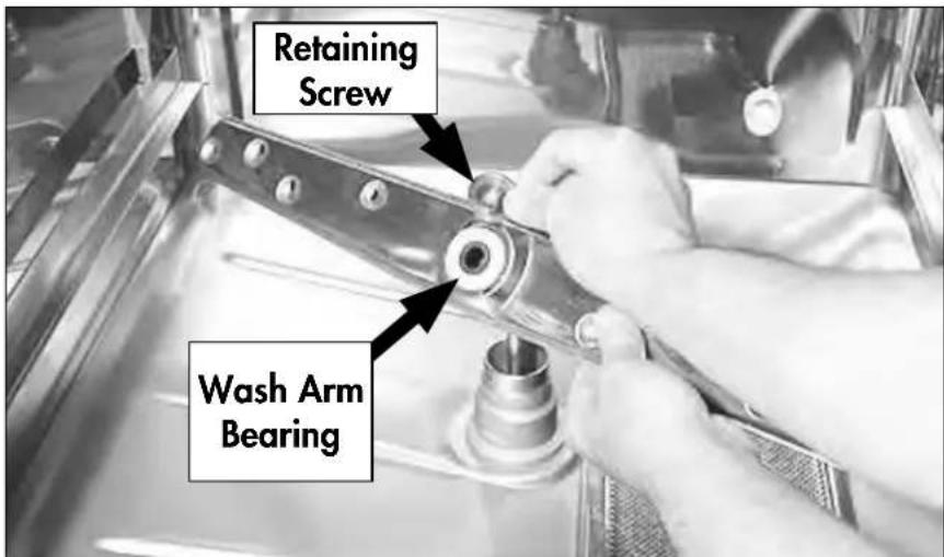 Retaining Screw Wash Arm Bearing