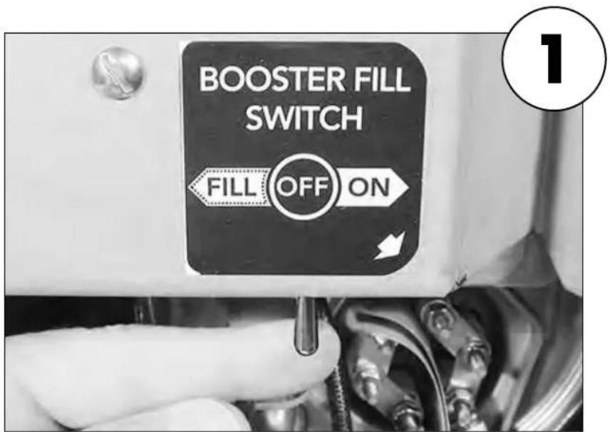 BOOSTER FILL SWITCH FILL OFF ON 1