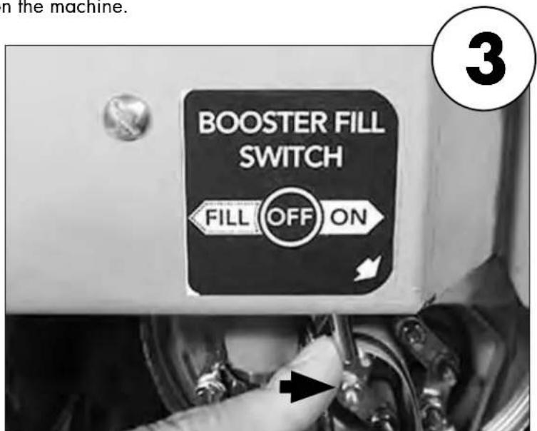 BOOSTER FILL SWITCH FILL OFF ON 3