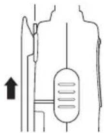 UNIDEN UH041P - LOW BATTERY ALERT - 2