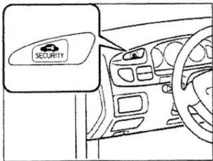 MAZDA Millenia (2001) - ■ How to Arm the System - 1