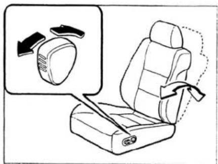MAZDA Millenia (2001) - ■ Seat-Bottom Front Height Adjustment\* - 3