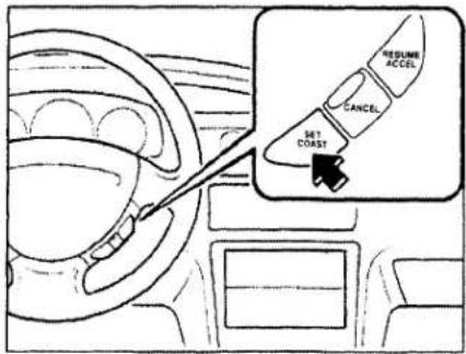 MAZDA Millenia (2001) - ■ Accelerating with Cruise Control On - 1