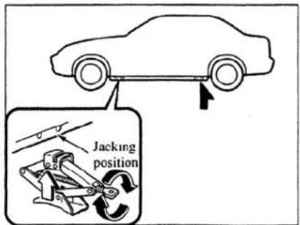 MAZDA Millenia (2001) - Jacking a Vehicle: - 3