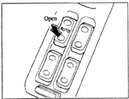 MAZDA Millenia (2001) - ▼ Engine-off power window operation - 1