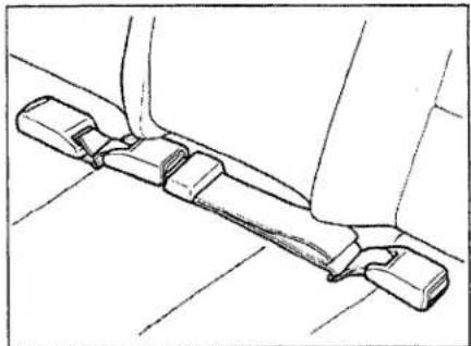MAZDA Millenia (2001) - ▼ Lap belt - 4