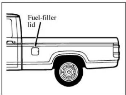 MAZDA B2300 (2001) - To close the hood: - 1