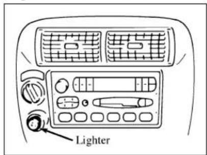 MAZDA B2300 (2001) - Lighter Power Point - 1