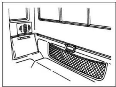 MAZDA B2300 (2001) - Rear Storage Compartment With Net\* - 1