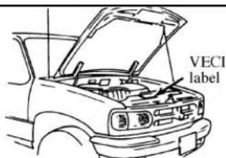 MAZDA B2300 (2001) - To restart after parking on an incline: - 3
