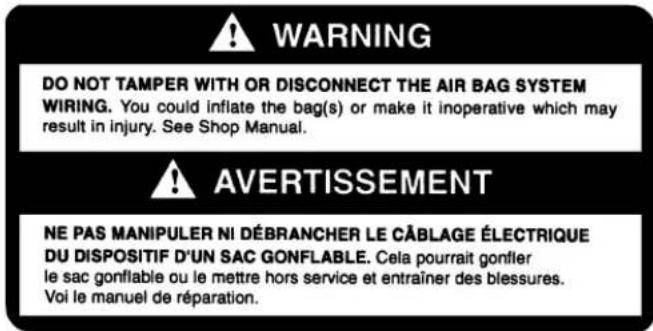 MAZDA B2300 (2001) - DEATH or SERIOUS INJURY can occur - 1