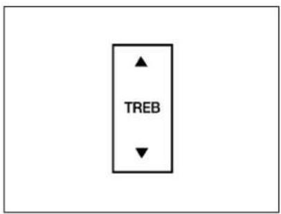 MAZDA B2300 (2001) - ▼Treble adjust - 1