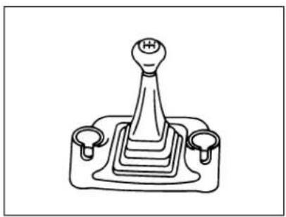 MAZDA B2300 (2001) - Center Console\* Cupholders\* - 3
