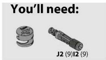 You'll need: J2 (9)I2 (9)