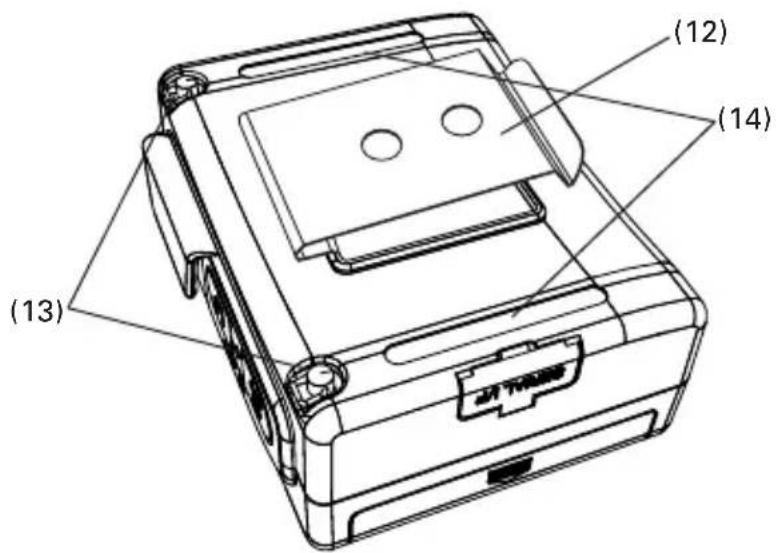 CITIZEN CMP-10BT - Bottom Surface and Battery Cover - 1