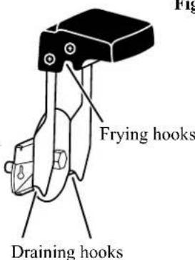 Frying hooks Draining hooks