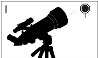 CELESTRON ThermoCharge - ALIGNING THE FINDERSCOPE - 3