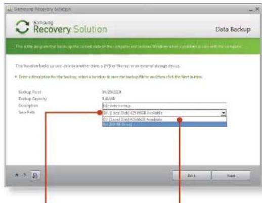 SAMSUNG NP-NC110P - Data Backup - 2