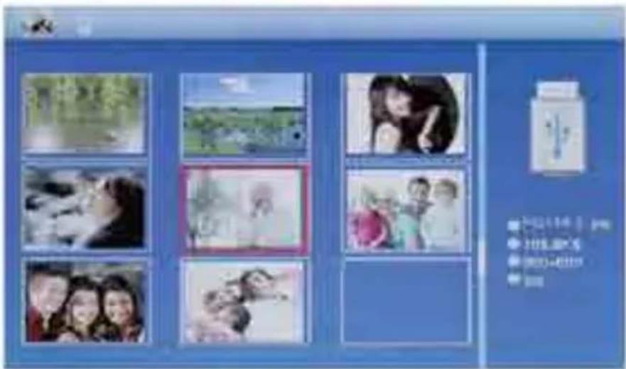Screenshot of a mobile photo collage interface with multiple family photos and a product bottle displaying Chinese text.