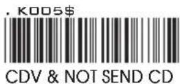 Unitech MS146-IUCB0M-SG - CHINA POSTAL CODE [ TOSHIBA CODE ] - 5