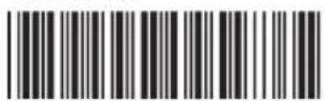 Barcode image with black and white vertical bars, no visible text or symbols