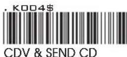 Unitech MS146-IUCB0M-SG - CHINA POSTAL CODE [ TOSHIBA CODE ] - 4