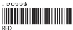 . D033$ RED