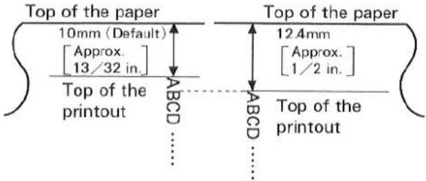 PANASONIC KV-S2055 - Imprinter setting menu (by pressing the IMPRINT key) - 3