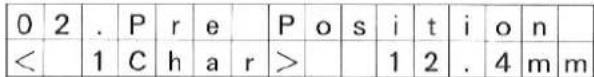 PANASONIC KV-S2055 - Imprinter setting menu (by pressing the IMPRINT key) - 2