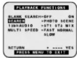 PANASONIC PV-DV203 - Setting the MENU Items (EX. VCR Mode menu) - 2