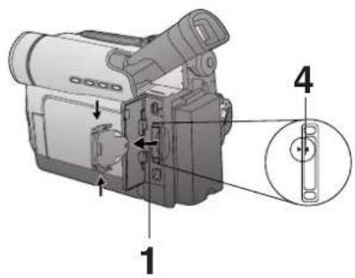 Diagram of a digital camera with labeled parts including camera, lens, and adjustment knob