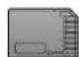 PANASONIC PV-DV203 - Botón para la protección de copia de la tarjeta de memoria SD - 1