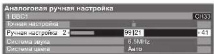 PANASONIC Viera TX-PR50C3 - [Ручная настройка] - 1