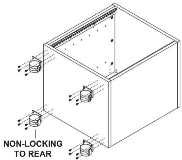 NON-LOCKING TO REAR