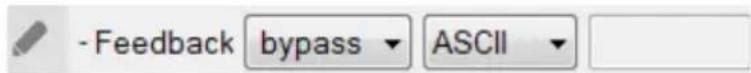 - Feedback bypass ASCII