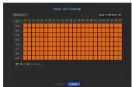 Hanwha XRN-3010P - Alarm Out Schedule - 1