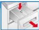 NEFF W7460X0GB - Cleaning the detergent drawer - 1