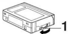 PANASONIC Palmcorder PV-L454 - Insert VDSGsette in PlayPak - 1
