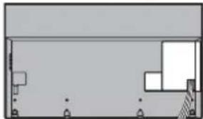 PANASONIC Viera TX-58DX700E - ■ Het kabelpaneel/aansluitpaneel bevestigen - 1