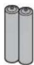 PANASONIC Viera TX-58DX700E - Batterijen (2) - 1