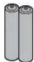 PANASONIC Viera TX-58DX700E - Batteries (2) - 1
