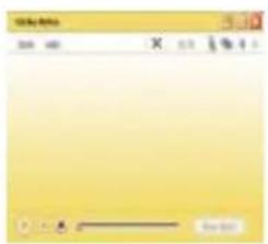Screenshot of a software interface with a yellow gradient background and a toolbar with icons at the bottom.