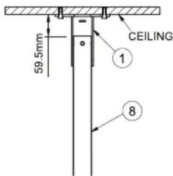 59.5mm CEILING 1 8