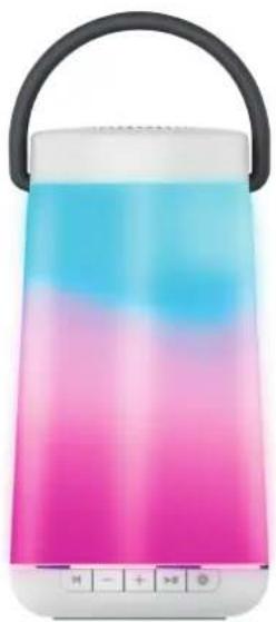 Naxa NAS-3101 - Portable Bluetooth® Speaker with Colorful Lighting Effects - 1